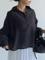 شومیز پیله ای آرالیا کد 220686 - Image 23