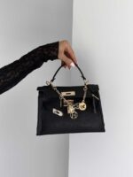 کیف دستی HERMES قفل دار کد 280517 - Image 3