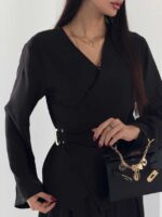 ست کت و شلوار سگک دار کد 160934 - Image 14