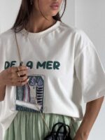 ست تیشرت و دامن DE LA MER کد 160938 - Image 5