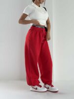 شلوار بگ کشی MIU MIU کد 102306 - Image 6