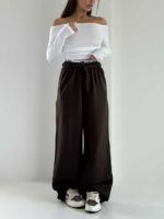 شلوار بگ کشی MIU MIU کد 102306 - Image 8
