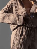 ست شومیز و شلوارک RALPH کد 160946 - Image 6