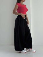 شلوار بگ پایین گت کد 102305 - Image 6