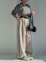 شلوار کتان روژا کد 102270 - Image 11