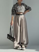 شلوار کتان روژا کد 102270 - Image 12