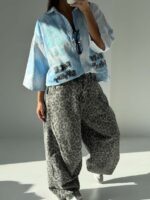 شومیز آبرنگی NEW SAME کد 220712 - Image 14