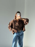 شومیز PERRY جلو گره کد 220698 - Image 5