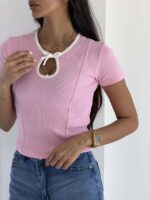 کراپ یقه بند کد 180777 - Image 4