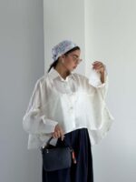 شومیز نگینی پاپیونی کد 220709 - Image 32