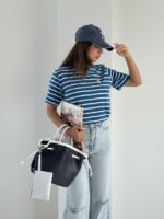 تیشرت AMI راه راه کد 180709 - Image 4