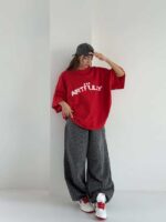تیشرت OVER ARTFULY کد 180756 - Image 9