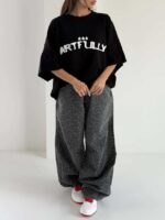 تیشرت OVER ARTFULY کد 180756 - Image 14