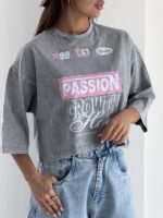 تیشرت نیم تنه PASSION کد 180770 - Image 11