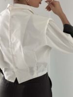 ست شومیز و شلوار پشت دکمه کد 160953 - Image 2