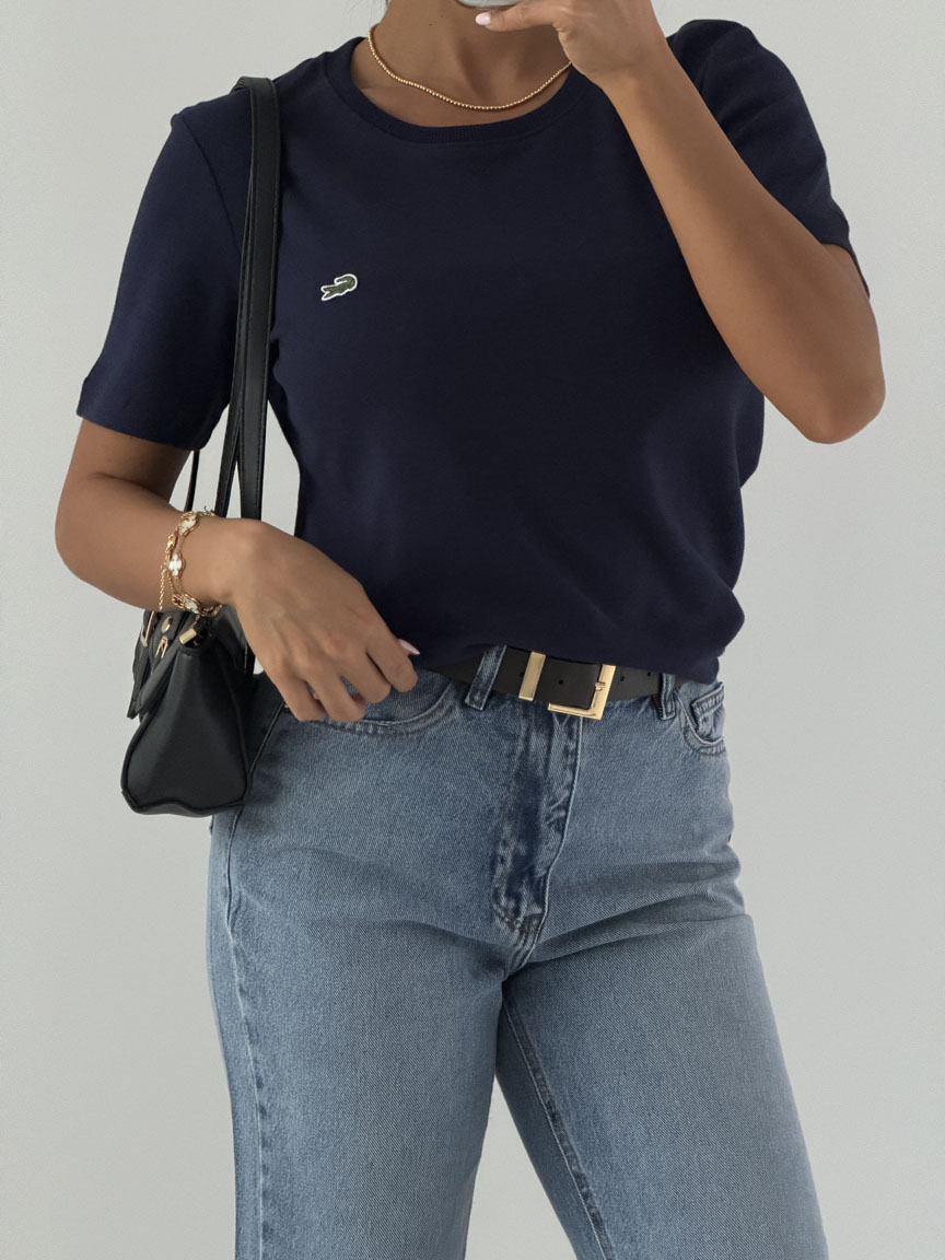 IMG_6917 تیشرت BASIC LACOSTE کد 180735 - Image 1
