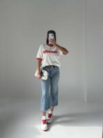 تیشرت 2 رنگ LACOSTE کد 180736 - Image 2