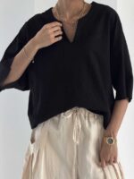تیشرت یقه V کد 180786 - Image 18