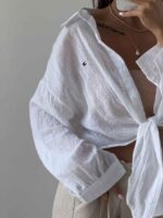 شومیز جلوگره RALPH کد 180734 - Image 9