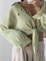 شومیز جلوگره RALPH کد 180734 - Image 3