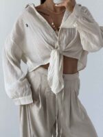 شومیز جلوگره RALPH کد 180734 - Image 14