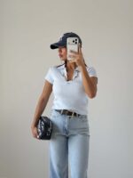 تیشرت کبریتی GOGGY کد 180727 - Image 2