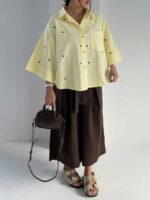 شومیز تک جیب قلبی کد 220716 - Image 6