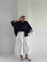 شومیز تک جیب قلبی کد 220716 - Image 9