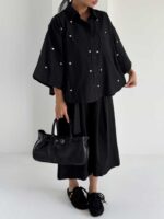 شومیز تک جیب قلبی کد 220716 - Image 18