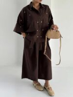 شومیز تک جیب قلبی کد 220716 - Image 22