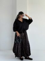شومیز تک جیب کرکره ای کد 220520 - Image 6