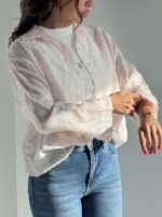 شومیز و کراپ MIU MIU کد 220734 - Image 9