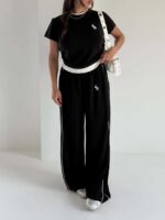 ست تیشرت و شلوار POLO نواردار کد 160982 - Image 6