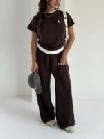 ست تیشرت و شلوار POLO نواردار کد 160982 - Image 10
