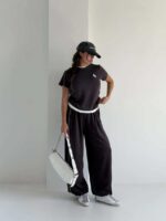 ست تیشرت و شلوار POLO نواردار کد 160982 - Image 17
