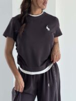 ست تیشرت و شلوار POLO نواردار کد 160982 - Image 19