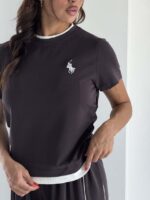 ست تیشرت و شلوار POLO نواردار کد 160982 - Image 20