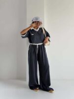 ست تیشرت و شلوار CHANEL کد 160986 - Image 13