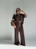 ست تیشرت و شلوار نیم زیپ OYSHO کد 160985 - Image 5