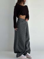 شلوار جین بالنی پلنگی کد 102310 - Image 15