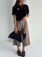 تیشرت 2 دکمه LACOSTE کد 180792 - Image 5