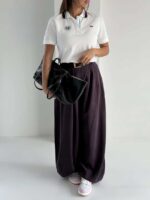 تیشرت 2 دکمه LACOSTE کد 180792 - Image 4