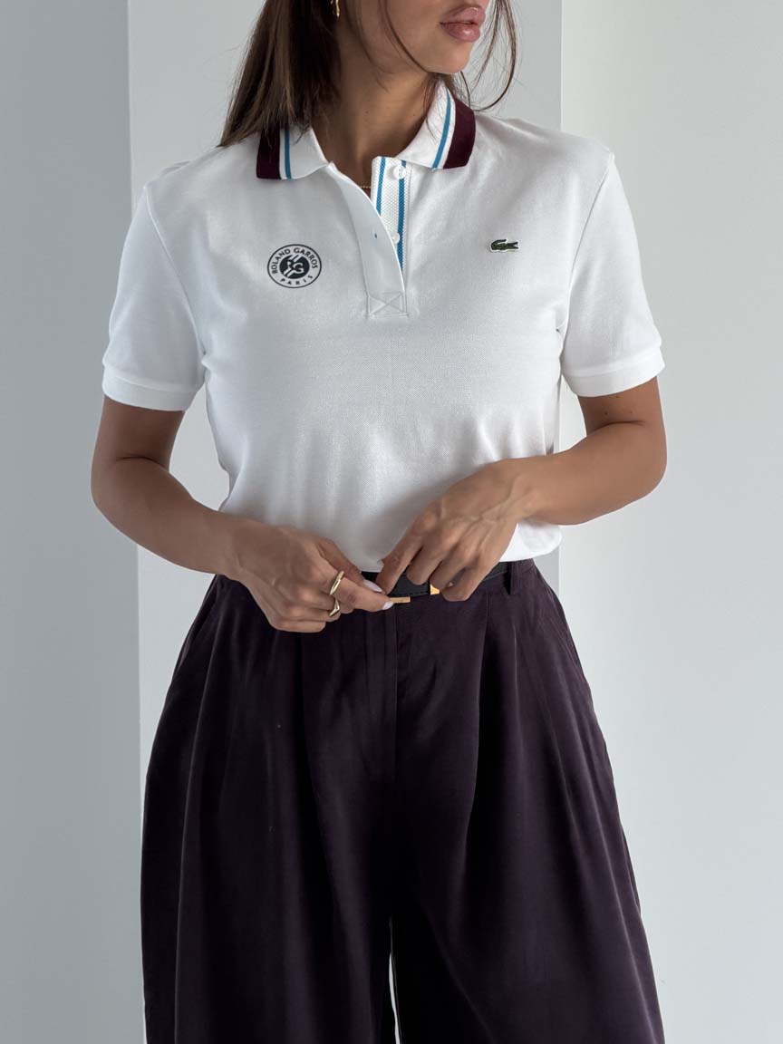 IMG_6463 تیشرت 2 دکمه LACOSTE کد 180792 - Image 1
