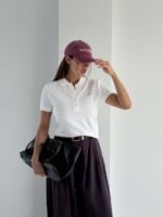 تیشرت 4 دکمه LACOSTE کد 180793 - Image 6