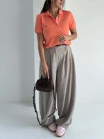 تیشرت 4 دکمه LACOSTE کد 180793 - Image 13