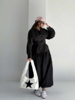 شومیز پشت بند کد 220730 - Image 6