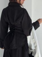 شومیز پشت بند کد 220730 - Image 10