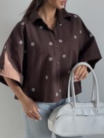 شومیز طرح بابونه کد 220728 - Image 7
