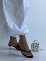 صندل لا انگشتی پاشنه کوتاه کد 141214 - Image 15