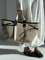 کیف بگ توری حصیری پانچی کد 280548 - Image 4